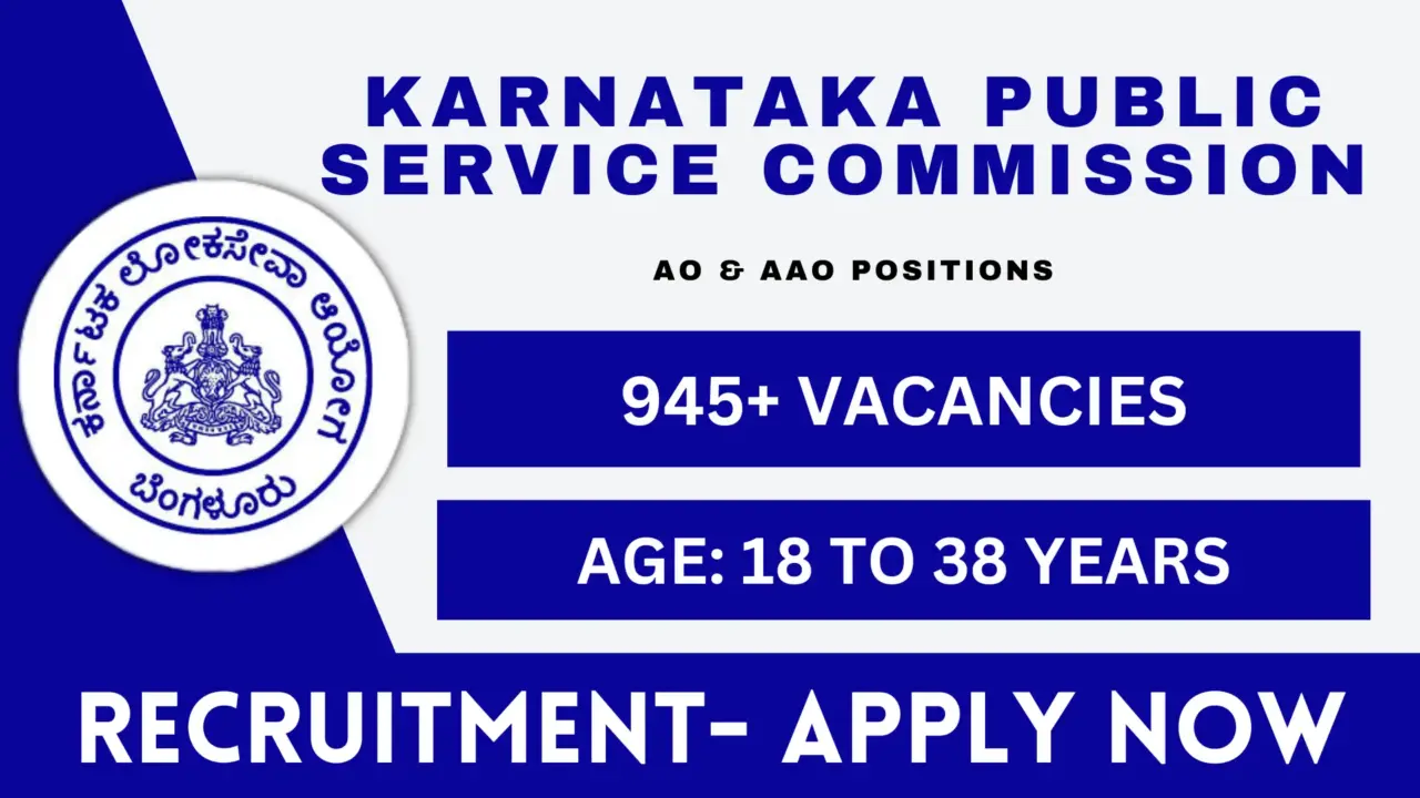 Karnataka Public Service Commission AO AAO Recruitment
